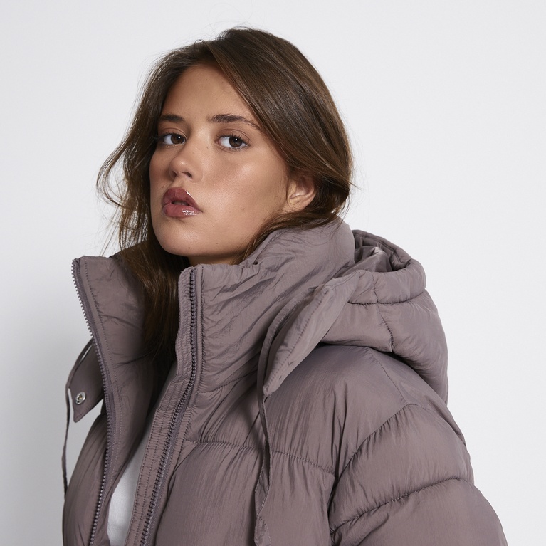 Pitkä toppatakki "Freja"